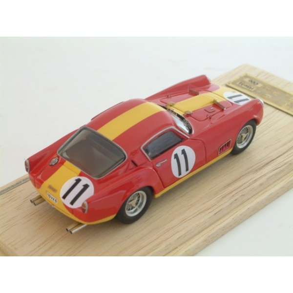 Ferrari 250 GT TDF # 11 Le Mans 1959 Blaton / Dernier targa 10 vz 6 telaio 1321 GT - Special Built 1:43